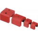 Aimant fer à cheval puissant, Long. : 30,0 mm, Larg. : 20,0 mm, Hauteur 20,0 mm, Ø d'alésage : 5,2 mm, Force de maintien : 45 N