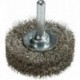 Brosse ronde V4A ondulé sur tige 50x15x02mm ZEINTRA