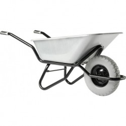 Brouette CLIPSO Excellium 120 L galva PS Roue