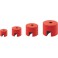 Aimant bouton, Ø : 19,1 mm, Hauteur 12,7 mm, Perçage 4,8 mm, Force de maintien : 19 N