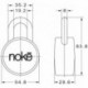 Cadenas Noke Bluetooth 6110