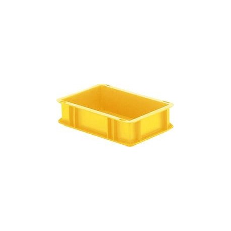 Caisse de transport 300x200x75 mm jaune