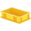 Caisse de transport 300x200x75 mm jaune