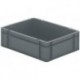 Caisse de transport 400x300x120 mm gris