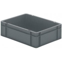 Caisse de transport 400x300x120 mm gris