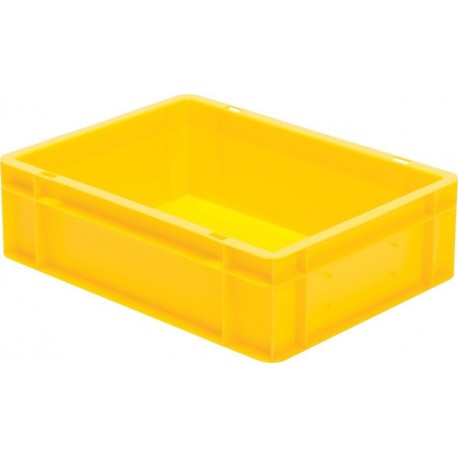 Caisse de transport 400x300x120 mm jaune
