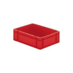Caisse de transport 400x300x120 mm rouge