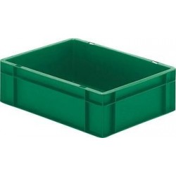 Caisse de transport 400x300x120 mm vert