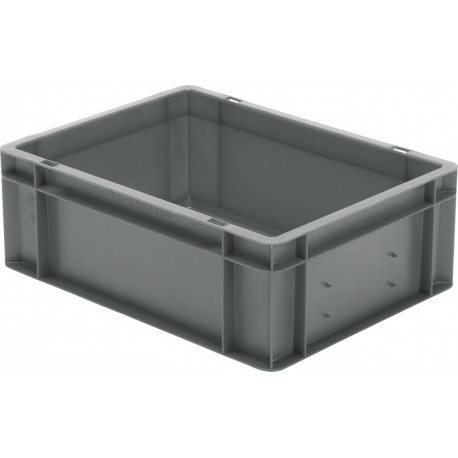 Caisse de transport 400x300x145 mm gris