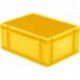 Caisse de transport 400x300x175 mm jaune