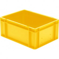 Caisse de transport 400x300x175 mm jaune