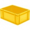 Caisse de transport 400x300x175 mm jaune