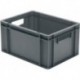 Caisse de transport 400x300x210 mm gris