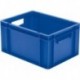 Caisse de transport 400x300x210 mm bleu
