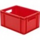 Caisse de transport 400x300x210 mm rouge