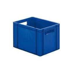 Caisse de transport 400x300x270 mm bleu
