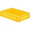 Caisse de transport 600x400x120 mm jaune