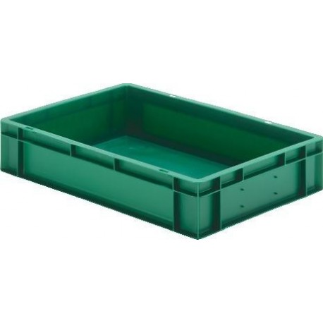 Caisse de transport 600x400x120 mm vert