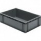 Caisse de transport 600x400x175 mm gris