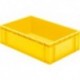 Caisse de transport 600x400x175 mm jaune