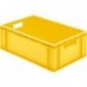 Caisse de transport 600x400x210 mm jaune