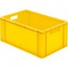 Caisse de transport 600x400x270 mm jaune