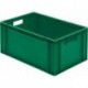 Caisse de transport 600x400x270 mm vert