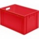 Caisse de transport 600x400x320 mm rouge