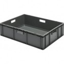 Caisse de transport 800x600x210 mm gris