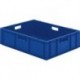 Caisse de transport 800x600x210 mm bleu