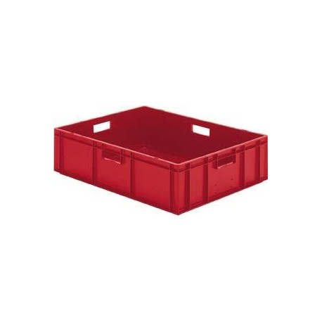 Caisse de transport 800x600x210 mm rouge