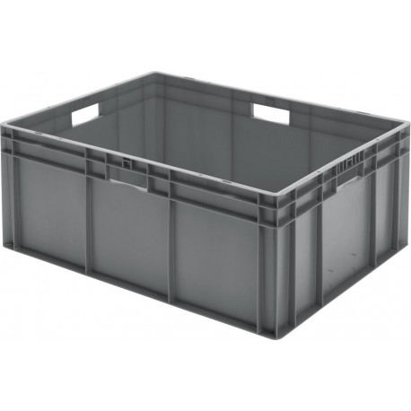 Caisse de transport 800x600x320 mm gris