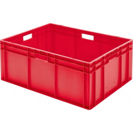 Caisse de transport 800x600x320 mm rouge