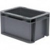 Caisse transport gris 200x150x120mm fermé