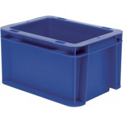 Caisse transport bleu 200x150x120mm fermé