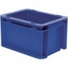 Caisse transport bleu 200x150x120mm fermé