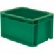 Caisse transport vert 200x150x120mm fermé
