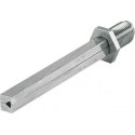 Carré FDW-Wechselstift 10x120mmRolle M12 pour Wechselgrt.