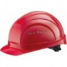 Casque de chantier EuroGuard 6 EN 397 rouge