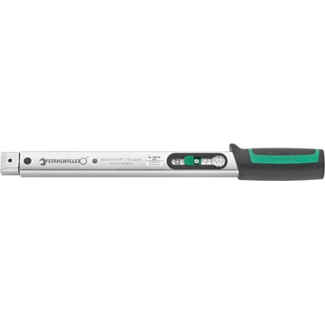Cé dynamométrique 730/10Q 20-100Nm 9x12mm STAHLWILLE