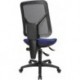 Chaise bureau Ergo Net bleu/ noir