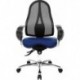 Chaise bureau Sitness 15 bleu/ noir