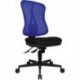 Chaise bureau tournante Head Point SY noir/bleu