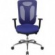Chaise de bureau Sitness Net Pro 100 bleu