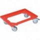 Chariot OB600 pour 600x400mm rouge