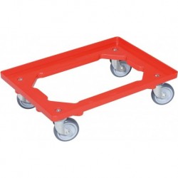 Chariot OS600 pour 600x400mm rouge