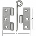 Charnière 57/60X60 BL 00057 060RI