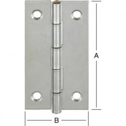 Charniere etroite 90X46 galvanisé