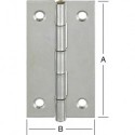 Charniere etroite 90X46 galvanisé