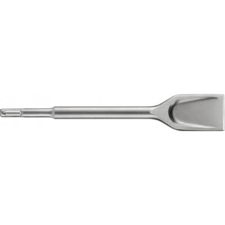 Burin SDS-plus avec douille de fixation SDS-plus, Modèle : Burin bêche**, Larg. : 40 mm, Long. 250 mm